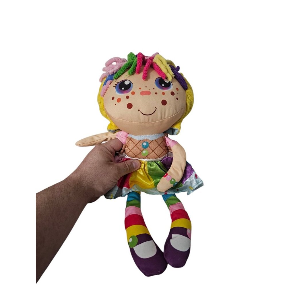 Flip Zee Girls Zandy Reversible 2 in 1 Plush Stuffed Doll 19”